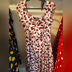 Collectif Strawberry Dress